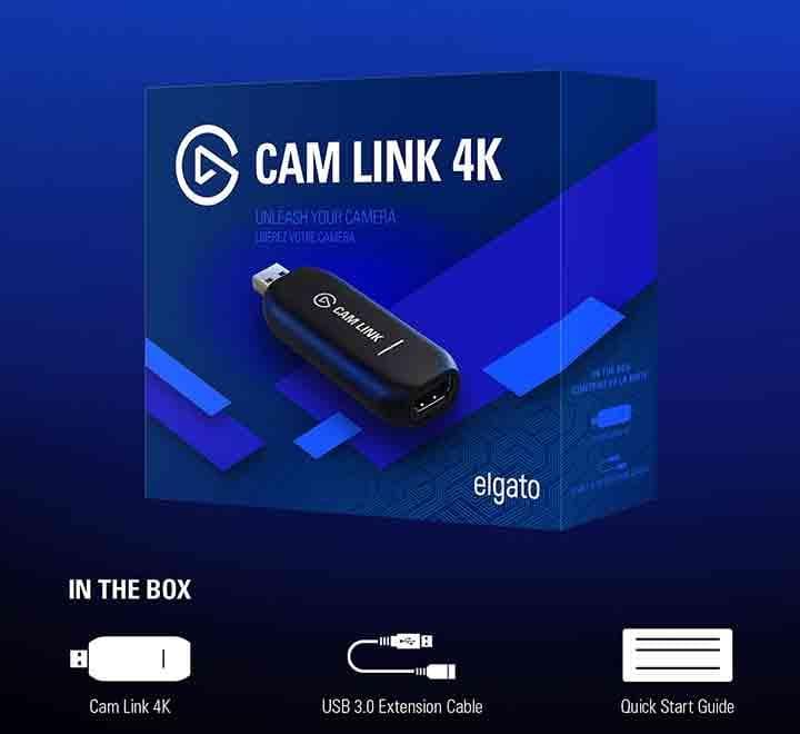Elgato Cam Link 4K Compact HDMI Capture Device, Video Converters, Elgato - ICT.com.mm