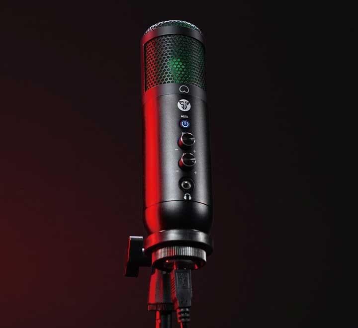 Fantech LEVIOSA MCX01 Professional Condenser Microphone (Black), Microphones, Fantech - ICT.com.mm