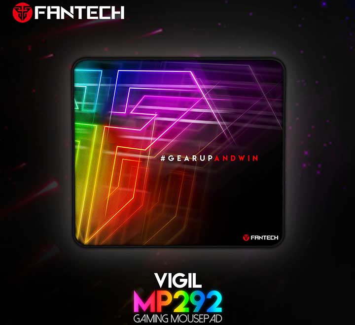 FANTECH VIGIL MP292 Gaming Mouse Pad (Black) - ICT.com.mm