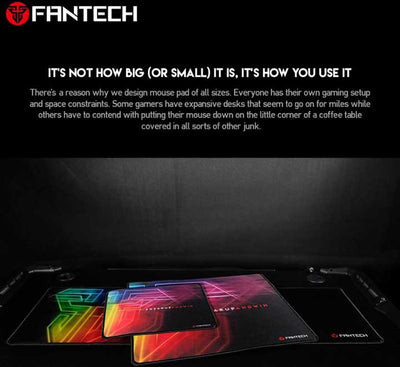 FANTECH VIGIL MP292 Gaming Mouse Pad (Black) - ICT.com.mm