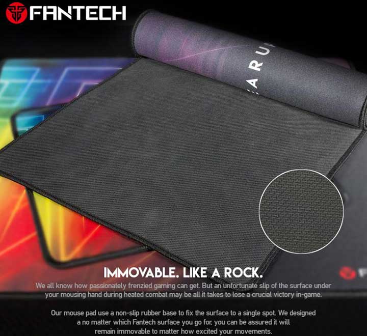 Fantech VIGIL MP902 Gaming Mouse Pad (Black), Desk Pads & Blotters, Fantech - ICT.com.mm