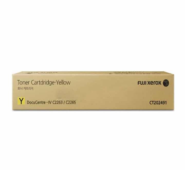 Fuji Xerox CT202491 Yellow Toner Cartridge, Toner Cartridges, FUJI xerox - ICT.com.mm