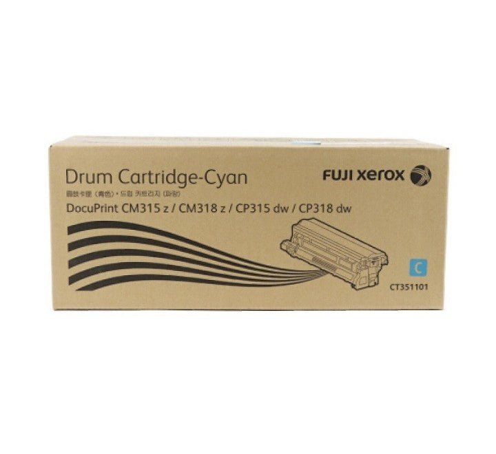 Fuji Xerox CT35.1101 Cyan Drum Cartridge For DP CP315/CM315 (50K), Toner Cartridges, FUJI xerox - ICT.com.mm