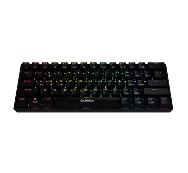 Gamdias HERMES E3 Gaming Keyboard (Black), Gaming Keyboards, GAMDIAS - ICT.com.mm