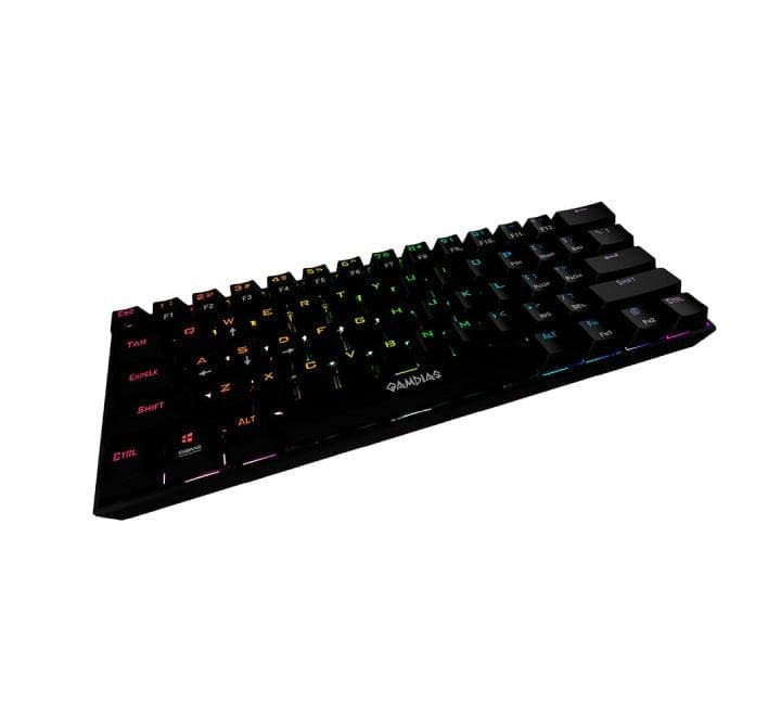 Gamdias HERMES E3 Gaming Keyboard (Black), Gaming Keyboards, GAMDIAS - ICT.com.mm
