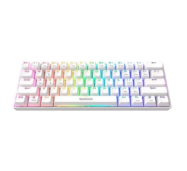 Gamdias HERMES E3 Gaming Keyboard (White), Gaming Keyboards, GAMDIAS - ICT.com.mm