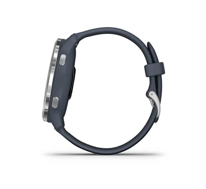 GARMIN Venu 2 Silver Stainless Steel Bezel with Granite Blue Case and Silicone Band, Smart Watches, GARMIN - ICT.com.mm