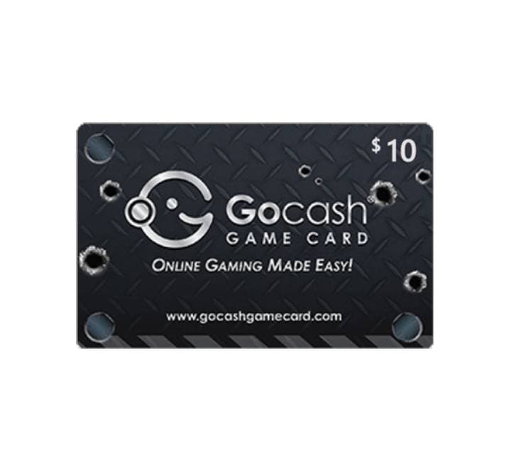 GoCash Game Card $10 USD, Gaming Gift Cards, GoCash - ICT.com.mm