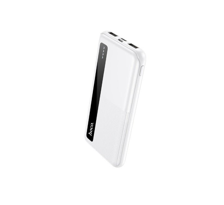 Hoco 10000mAh J75 Tresor Power Bank (White), Power Banks, Hoco - ICT.com.mm