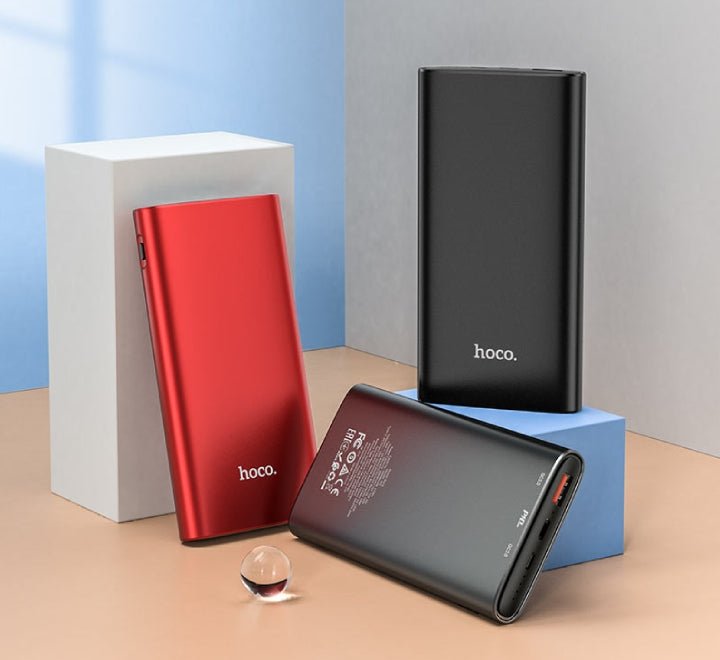 Hoco 10000mAh J83 Standard Power Bank (Black) - ICT.com.mm