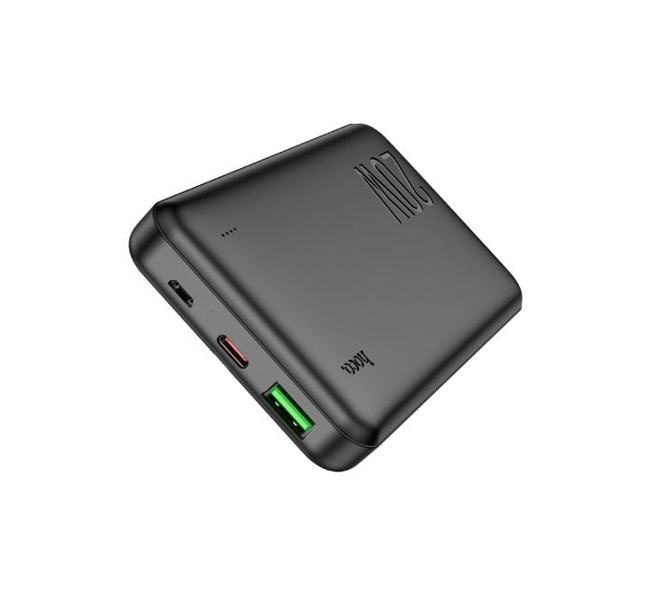 Hoco 10000mAh J87 Tacker Power Bank (Black) - ICT.com.mm