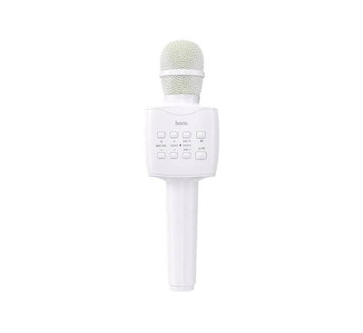 Hoco BK5 Cantando Karaoke Microphone (White)-29, KTV Microphones, Hoco - ICT.com.mm