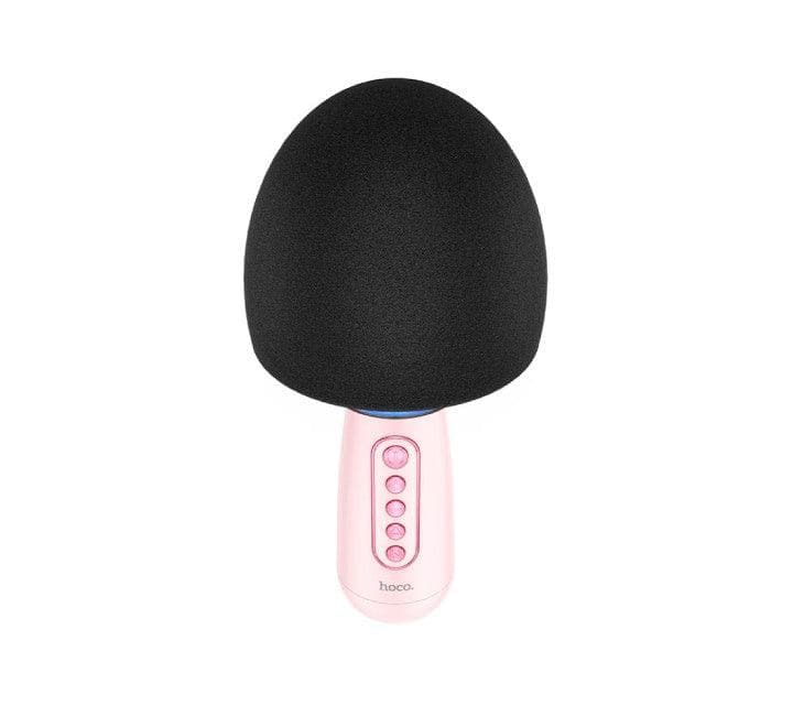 Hoco BK7 Cute Wireless Karaoke Microphone (Pink) - ICT.com.mm