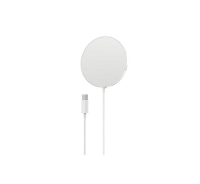 Hoco CW28 Original Series Magnetic Wireless Fast Charger (White)-29, Wireless Charger, Hoco - ICT.com.mm