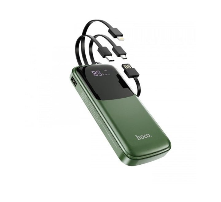 Hoco DB07 Large Screen Power Bank (Green) - ICT.com.mm