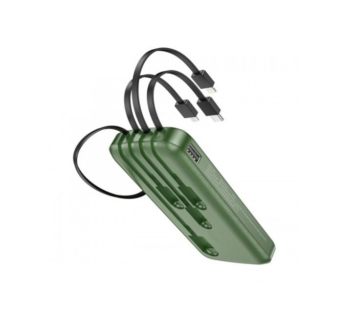 Hoco DB07 Large Screen Power Bank (Green) - ICT.com.mm