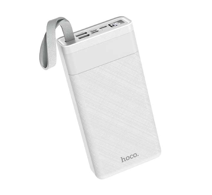 Hoco J73 Powerful Desk Lamp Power Bank 30000mAh (White), Power Banks, Hoco - ICT.com.mm