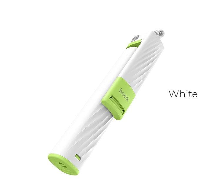 Hoco K7 Dainty Mini Wired Selfie Stick (White)-29 - ICT.com.mm