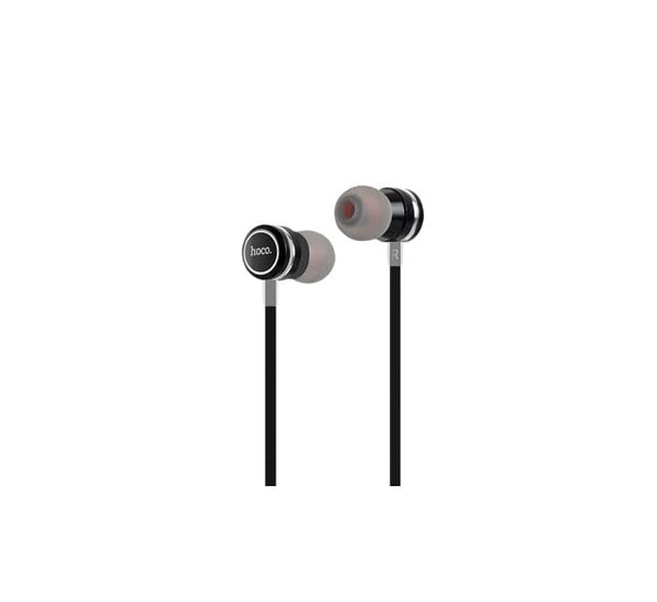 Hoco M16 Ling Sound Metal Universal Earphone with Mic (Black)-29, In-ear Headphones, Hoco - ICT.com.mm