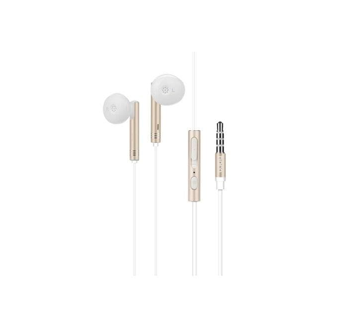 Hoco M26 Zorun Wire Controllable Earphone with Mic (Gold)-29, In-ear Headphones, Hoco - ICT.com.mm
