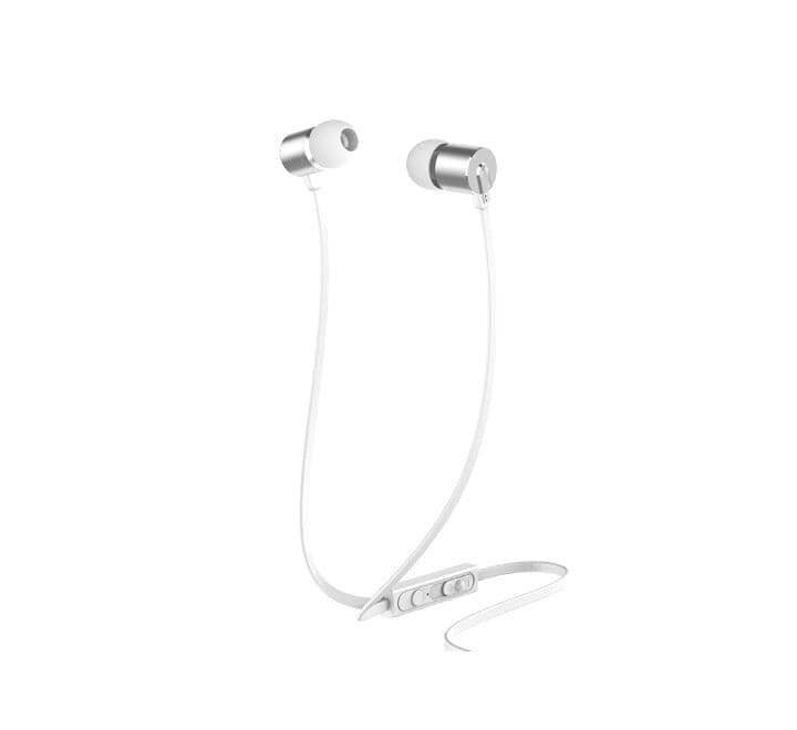 Hoco M63 Ancient Sound earphones with Mic (Silver)-29, In-ear Headphones, Hoco - ICT.com.mm