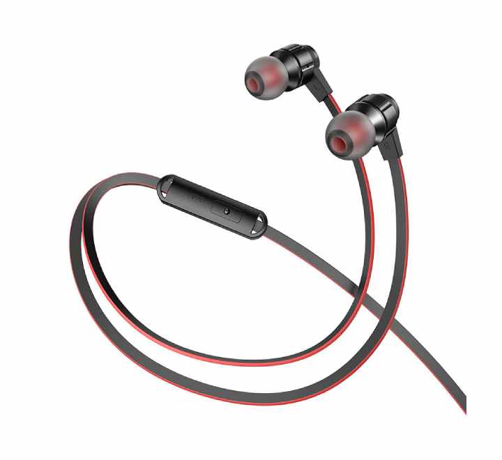 Hoco M85 Platinum Wired Earphones 3.5mm With Mic (Black), In-ear Headphones, Hoco - ICT.com.mm