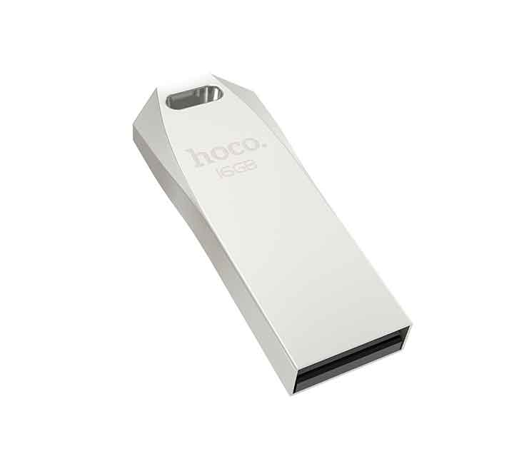 Hoco UD4 Intelligent High-Speed Flash Drive Silver (16GB)-29 - ICT.com.mm
