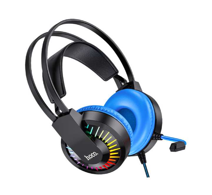 Hoco W105 Joyful Gaming Headset (Blue), Gaming Headsets, Hoco - ICT.com.mm