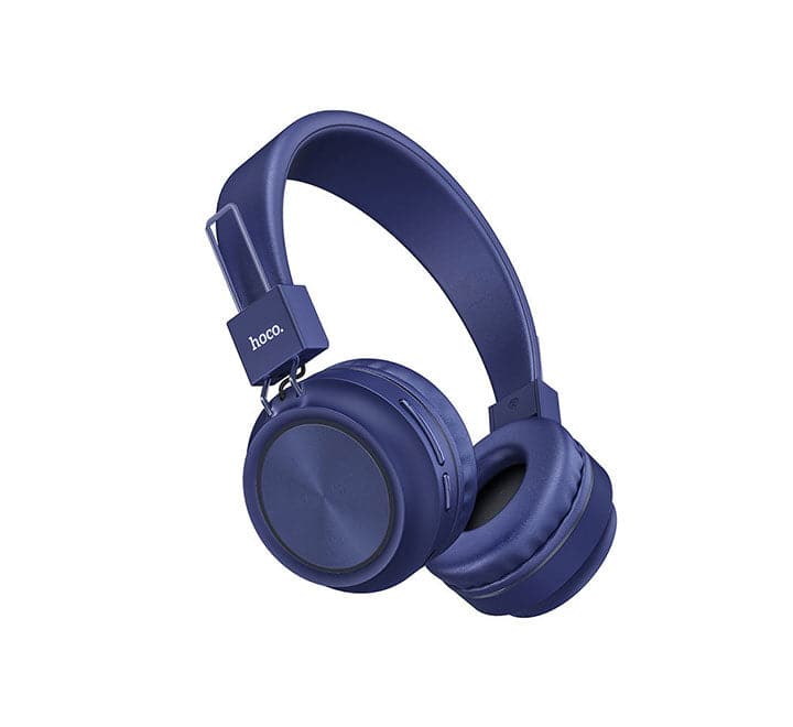 Hoco W25 Promise Wireless Headphones (Blue)-29, Headphones, Hoco - ICT.com.mm