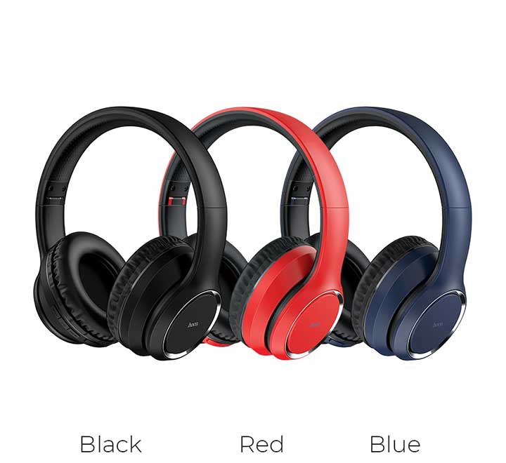 Hoco W28 Journey Wireless Headphones (Blue)-29, Headphones, Hoco - ICT.com.mm