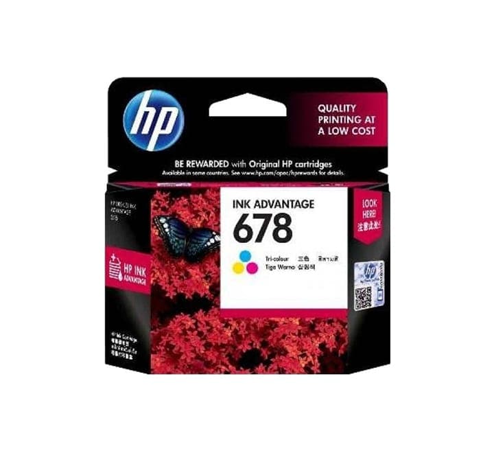 HP 678 Tri-color Ink Cartridge-1, Ink Cartridges, HP - ICT.com.mm