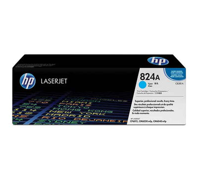 HP Colour LaserJet CP6015 (824) Cyan Toner Cartridge-1, Toner Cartridges, HP - ICT.com.mm
