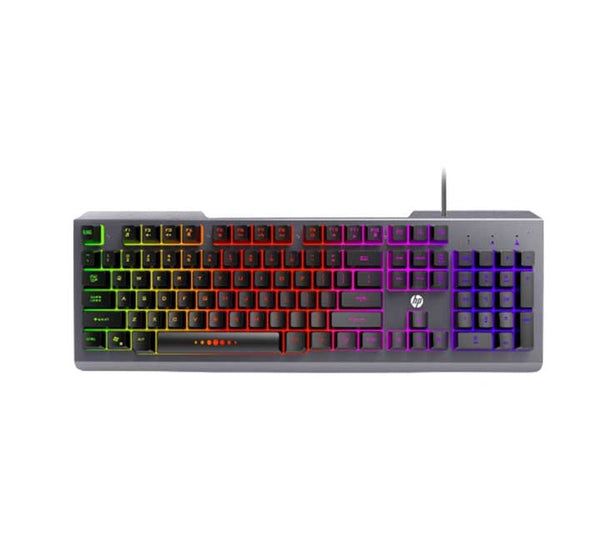 HP K100 Wired Membrane Gaming Keyboard (Black)-5, Gaming Keyboards, HP - ICT.com.mm