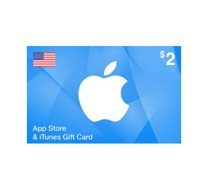 iTunes Gift Card $2 (US) (Key Activation via Email), Apple Store Gift Cards, Apple - ICT.com.mm