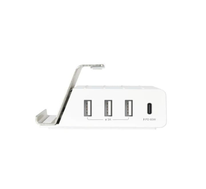 j5create 4-Port PD Super Charging Station Power Delivery & Quick Charge (White), Adapter & Charger - Mobile, j5create - ICT.com.mm