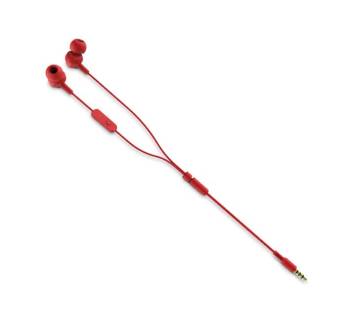 JBL C150SI In-Ear Headphone (Red), In-ear Headphones, JBL - ICT.com.mm