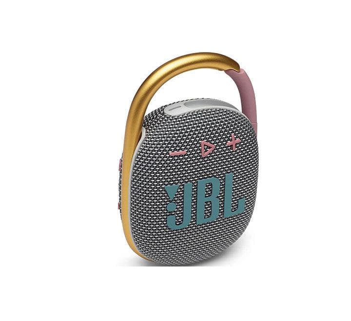 JBL Clip 4 Portable Bluetooth Speaker (Gray) - ICT.com.mm
