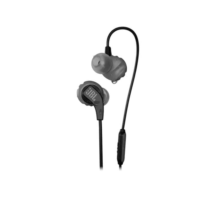 JBL Endurance RUN Sweatproof Wired In-Ear Sport Earphone (Black), In-ear Headphones, JBL - ICT.com.mm