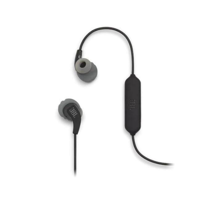 JBL Endurance RUNBT Sweatproof Wireless In-Ear Sport Earphones (Black), In-ear Headphones, JBL - ICT.com.mm