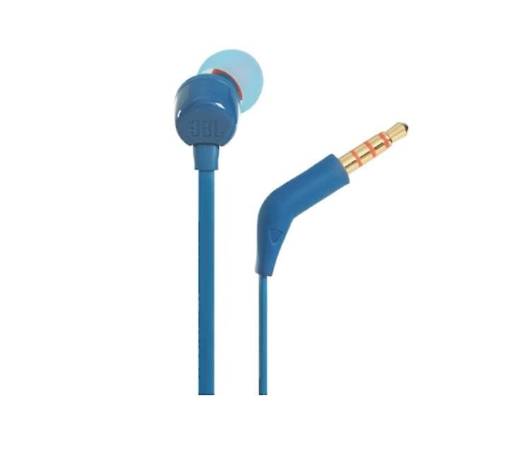 JBL TUNE 110 Earphone (Blue), In-ear Headphones, JBL - ICT.com.mm