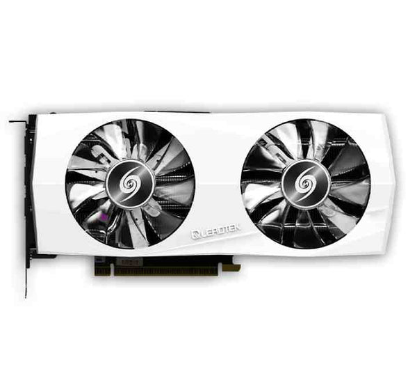 Leadtek RTX 3050 Hurricane White Edition 8GB, Gaming Graphic Cards, Leadtek - ICT.com.mm