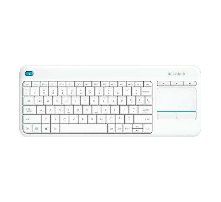 Logitech K400 Wireless Touch Keyboard (White)-22, Keyboards, Logitech - ICT.com.mm