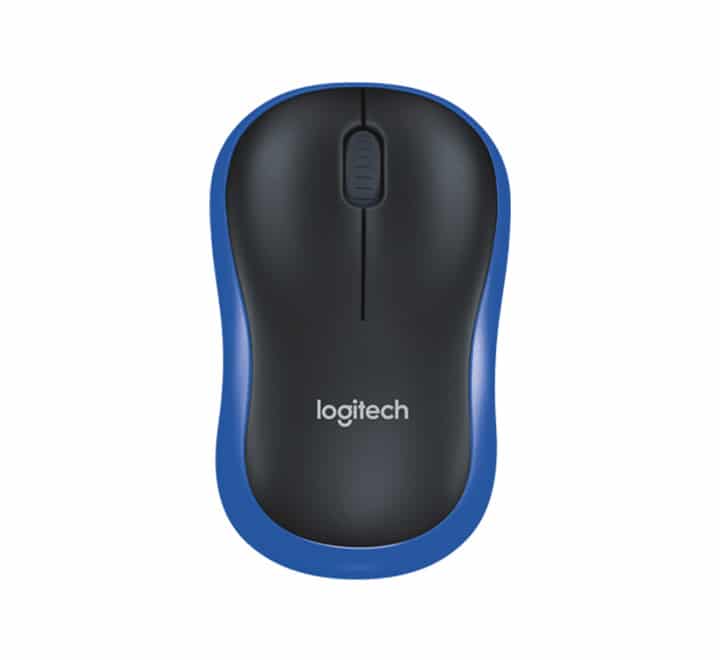 Logitech Wireless Mouse M185 (Blue)-22, Mice, Logitech - ICT.com.mm