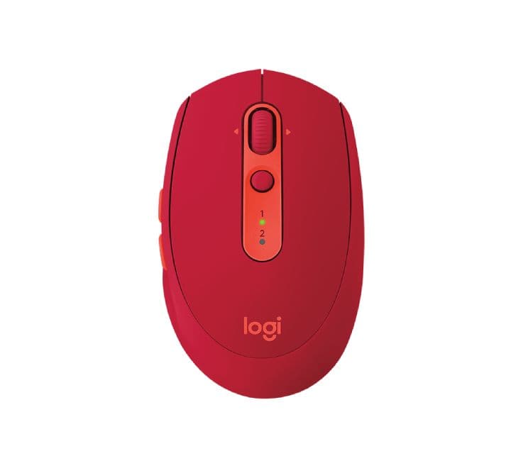 Logitech M590 Multi-Device Silent (Red)-22, Mice, Logitech - ICT.com.mm