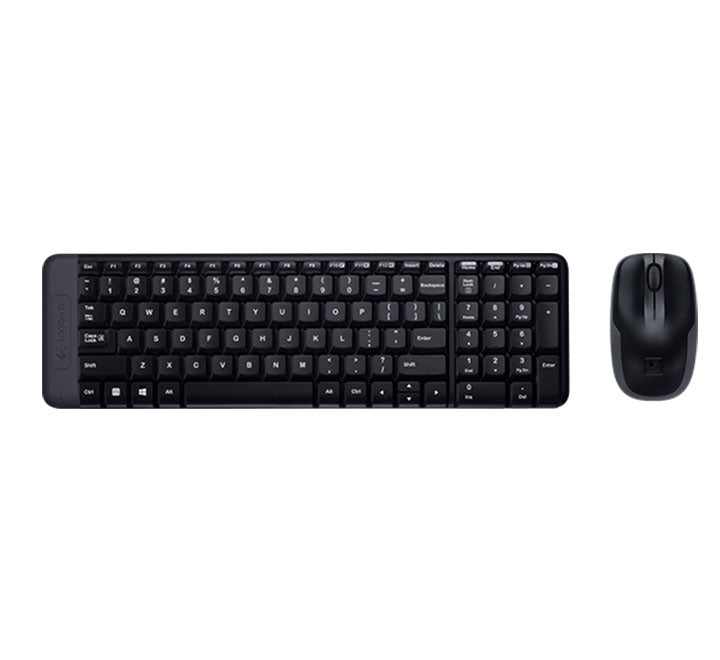 Logitech MK-220 Wireless Keyboard & Mouse Combo, Keyboard & Mouse Combo, Logitech - ICT.com.mm