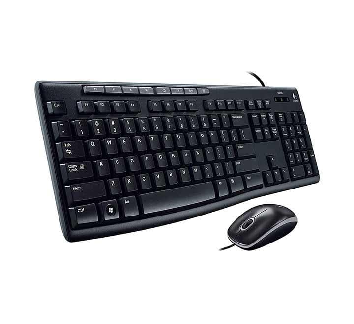 Logitech MK200 Wired Keyboard & Mouse Combo-22, Keyboard & Mouse Combo, Logitech - ICT.com.mm