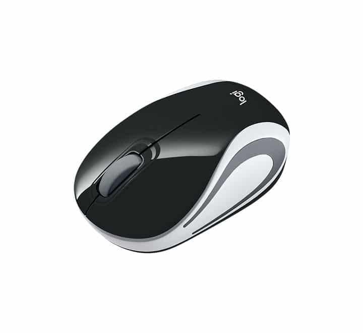 Logitech Wireless Mouse M187 (Black)-22, Mice, Logitech - ICT.com.mm