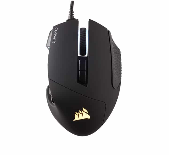 Corsair Scimitar Pro RGB Optical MOBA/MMO Gaming Mouse (Black), Gaming Mice, Corsair - ICT.com.mm