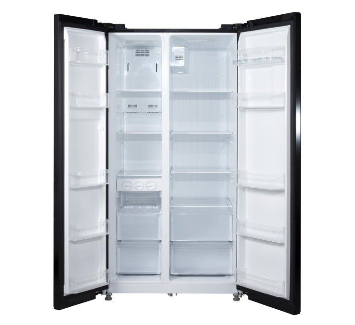 Midea 580L Side By Side Refrigerator MSS-580WEVB (Black), Fridges, Midea - ICT.com.mm