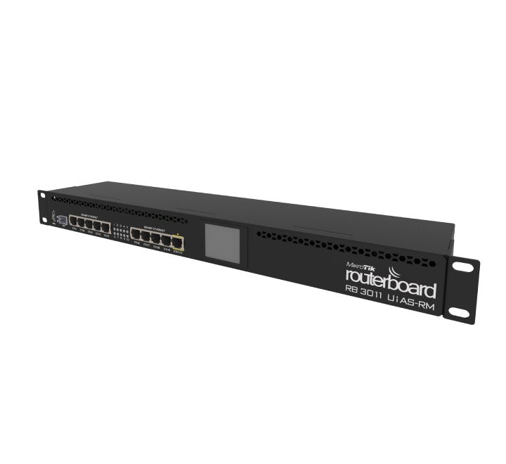MikroTik RB3011UiAS-RM Ethernet Routerboard, Ethernet Routers, MiKroTik - ICT.com.mm